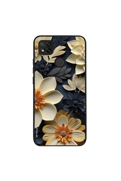 Sonique Θήκη 3D Flower Series για Xiaomi Redmi 9C / Redmi 10A Εκρού