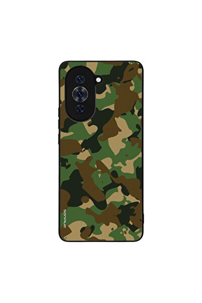 Sonique Θήκη Camouflage Army Series για Huawei Nova 10 Pro Πράσινο