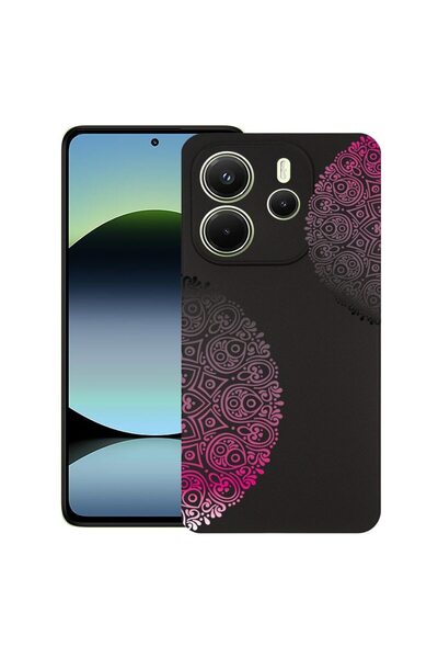 bestcase ¬Æ Husa pentru Xiaomi Redmi Note 14, Lace, Slim Silicon 0.8MM, Antis...