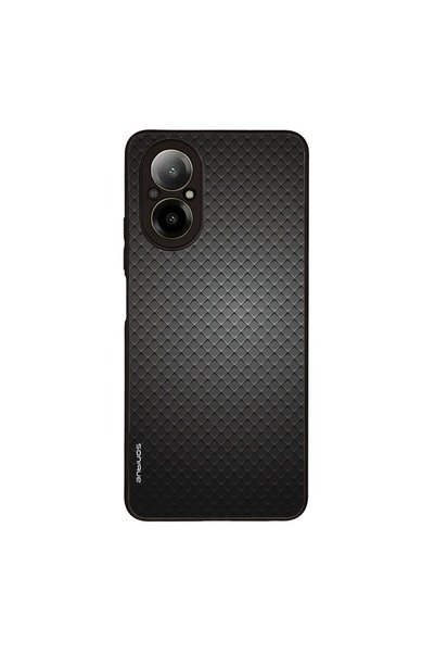 Sonique Θήκη Carbon Series για Realme Realme C67 4G Γκρι