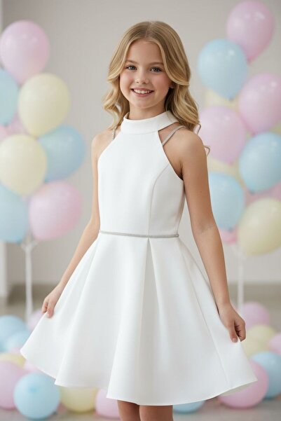 Lidya Kids KIZ ÇOCUK MEZUNİYET ELBİSESİ