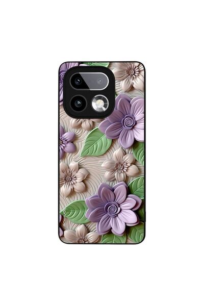 Sonique Θήκη 3D Flower Series για Realme 16 Pro Plus Βιολετί
