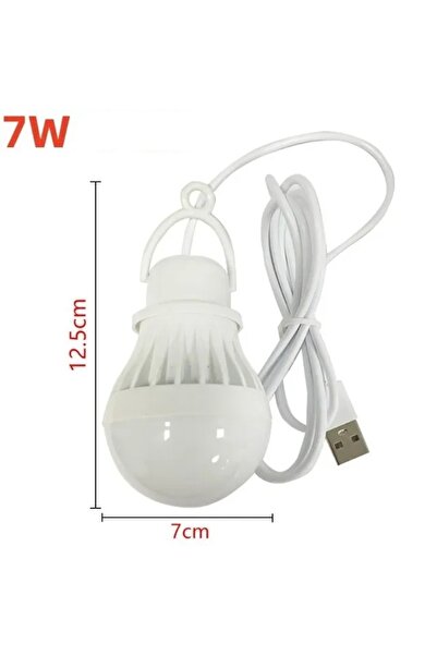 Choice4 7W only one 3/5/7W USB Lamp Bulb 5V Emergency Light Lamp LED USB Rech...