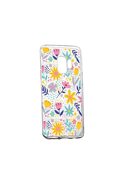 bestcase Силиконов калъф, съвместим с Xiaomi Redmi Note 8 Pro, Малки цветя, у...