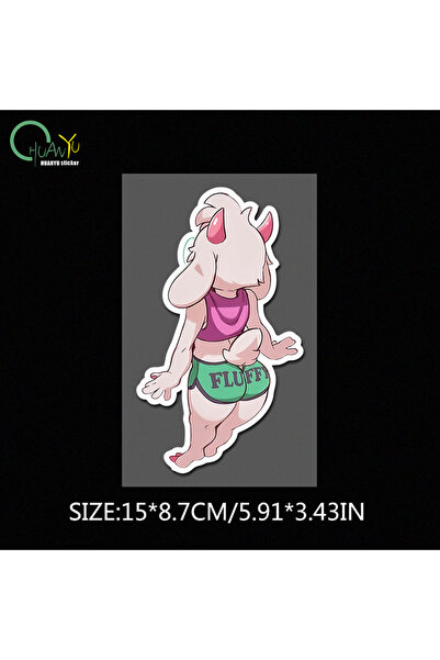 Choice 15x8.7cm C852A1 Car decoration sticker; scratch cover for electric veh...