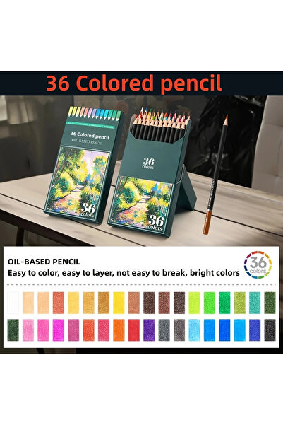 Choice1 36 color Colored Pencils, 24/36/48/72 Pack, Colorful, Soft Core, Colo...