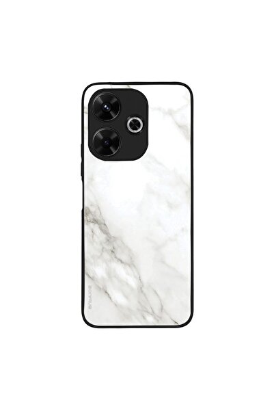Sonique Θήκη Marble Series για Xiaomi Redmi 13 4G / Poco M6 4G Λευκό
