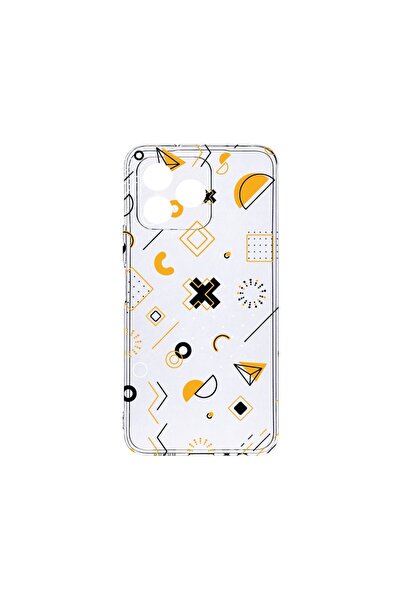 bestcase ¬Æ Husa Clear Silicon 2MM, Compatibila Cu Xiaomi Redmi 13, Symbols, ...