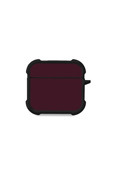 Sonique Θήκη Σιλικόνης ColorBloc Series για AirPods 4 Μπορντό