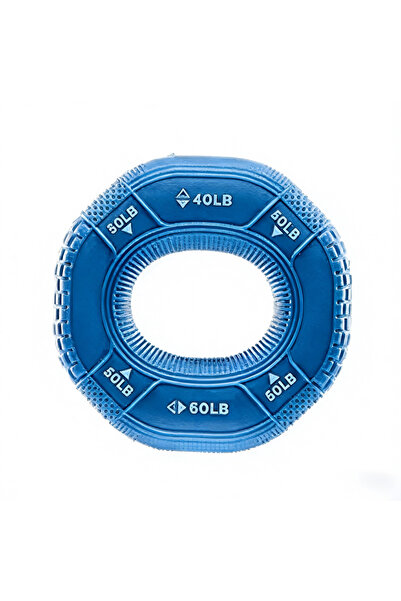 Choice1 blue 20-90lbs Adjustable Silicone Hand Grip Ring, Forearm Arm Wrist S...
