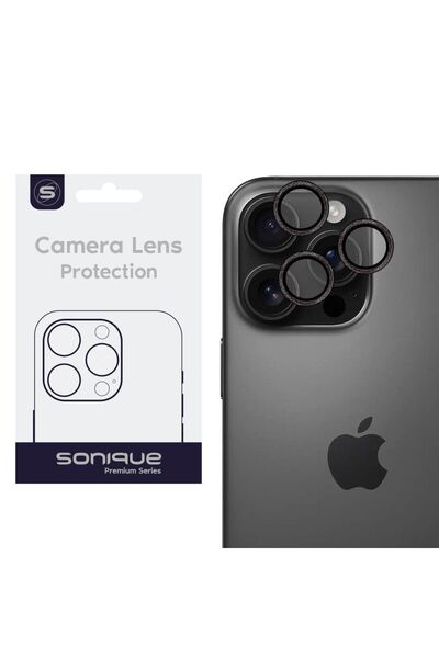 Sonique Προστασία Κάμερας με Γκλίτερ για τον Φακό Pro Apple iPhone 16 Pro / i...