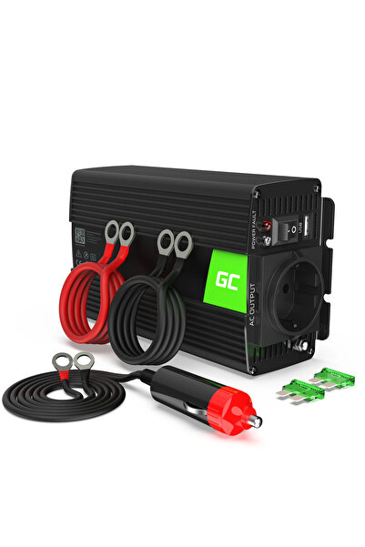 Greencell Green Cell KFZ Convertor de tensiune Invertor de putere 12V > 230V ...