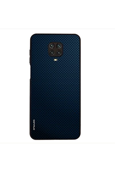 Sonique Θήκη Carbon Series για Xiaomi Redmi Note 9S/9 Pro Μπλε