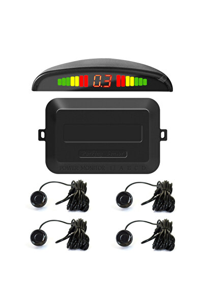 Choice نظام استشعار وقوف السيارات LED أسود من SINOVCLE مع شاشة عرض خلفية وجرس...