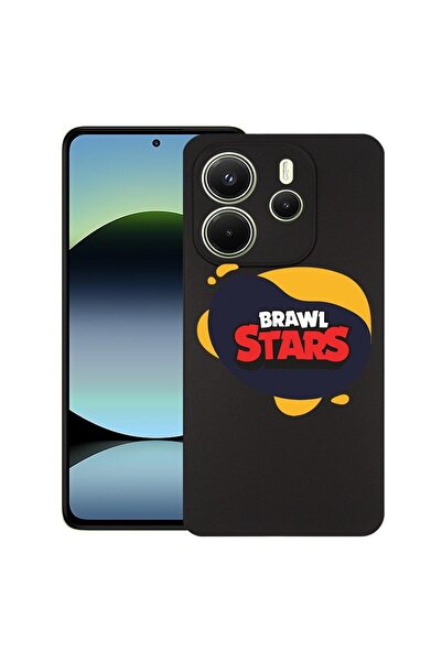 bestcase ¬Æ Husa pentru Xiaomi Redmi Note 14, Brawl Stars, Slim Silicon 0.8MM...