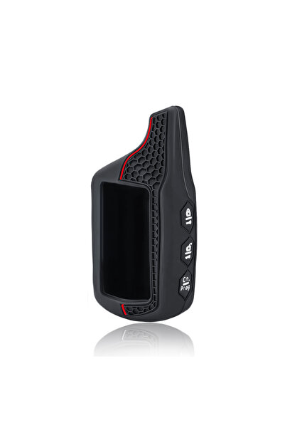 Choice1 Red Line Silicone Car Key Case Cover Shell For Starline B9 B91 B6 B61...