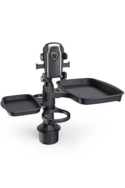 Choice 1PC Car Cup Phone Holder Stand Mount Tray 360 Degree Rotation Table Sl...