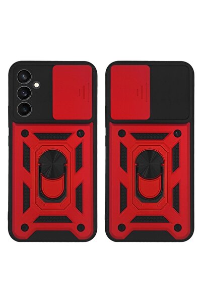 Sonique Θήκη Ring Armor CamPro για Samsung Galaxy S23 FE Κόκκινο