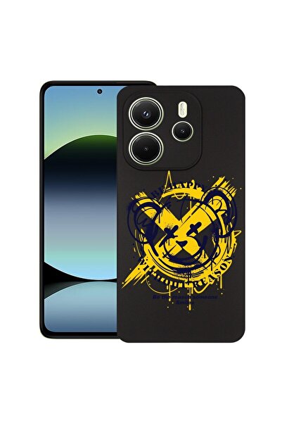 bestcase ¬Æ Husa pentru Xiaomi Redmi Note 14, Teddy Bear Be Happy, Slim Silic...