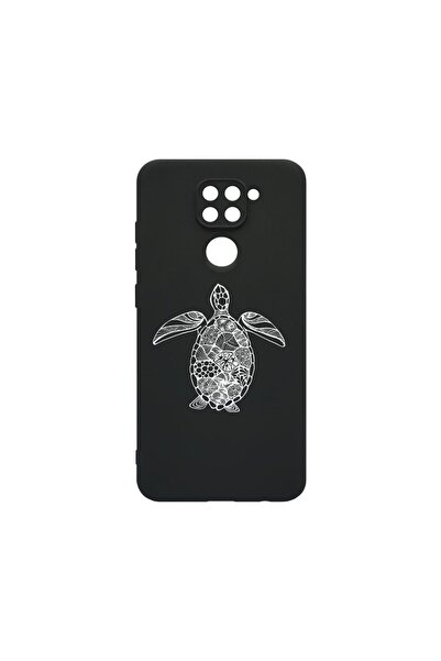 bestcase Тънък силиконов калъф 0.8ММ, съвместим с Xiaomi Redmi Note 9, Костен...