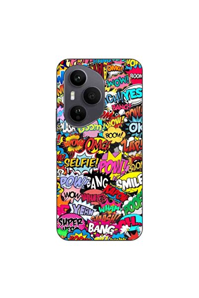 OEM Husa compatibila cu Honor 400 Pro Silicon Gel Tpu Model Pop Art Pow Wow Boom