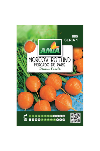 Amia Seminte de morcov rotund Amia, 2 g