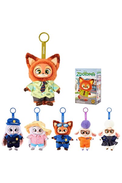 Miniso Zootopia Sürpriz Figür Peluş Serisi – Özel Koleksiyonu