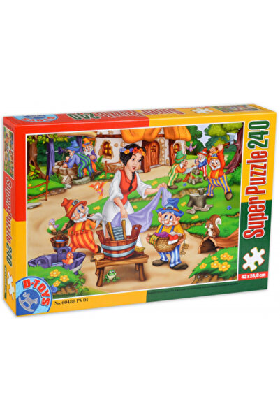 D-Toys Super Puzzle - Snow White - 240 Pieces