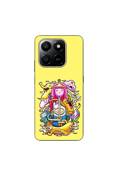 OEM Husa compatibila cu Honor X7d Silicon Gel Tpu Model Adventure Time Poster