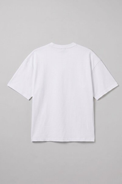 gothamvibes Boxy Cooperate Beyaz Premium T-Shirt