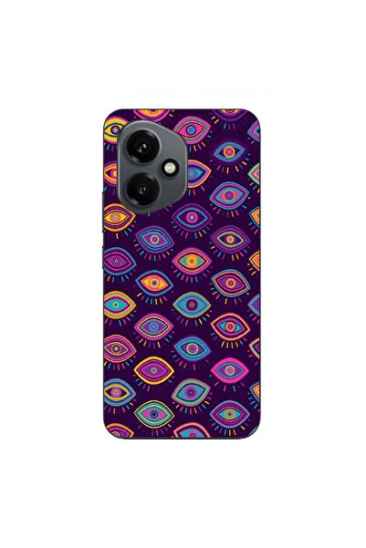 OEM Husa compatibila cu Honor 400 Silicon Gel Tpu Model Tribal Eyes