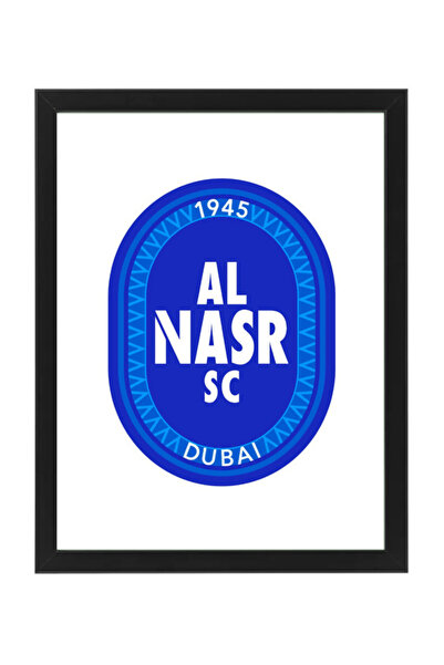 Boomah Accessories Al-Nasr SC, UAE Pro League , Soccer Gift , Poster with Fra...