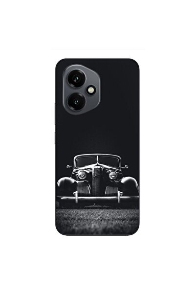 OEM Калъф, съвместим с Honor 400, силиконов гел TPU, модел  "Стар автомобил "