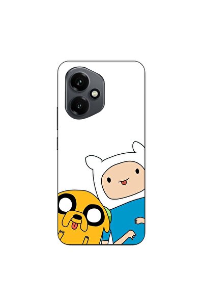 OEM Husa compatibila cu Honor 400 Silicon Gel Tpu Model Finn and Jake Tongues