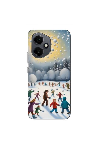 OEM Case compatible with Honor 400 Silicone Gel Tpu Pattern Children Playing ...