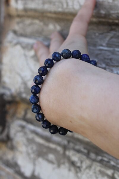 LADIN DOGALTAŞ Lapis Lazuli Natural Stone Anxiety Anxiety Bracelet