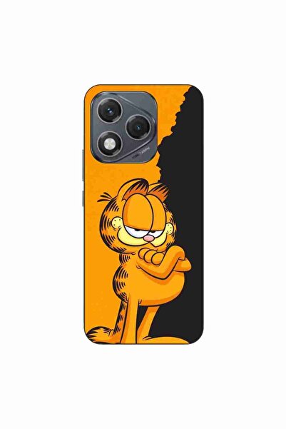 OEM Husa compatibila cu Honor 400 Lite Silicon Gel Tpu Model Garfield Black a...