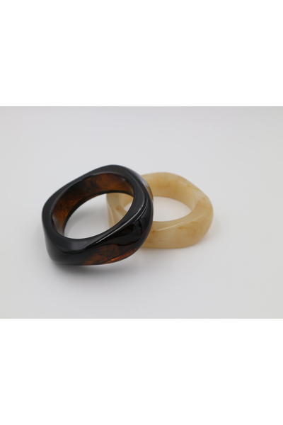 Retrovy Store Double Acrylic Bracelet