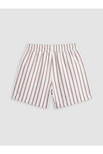 LC Waikiki Lila Los Angeles Printed Baby Boy Shorts Set
