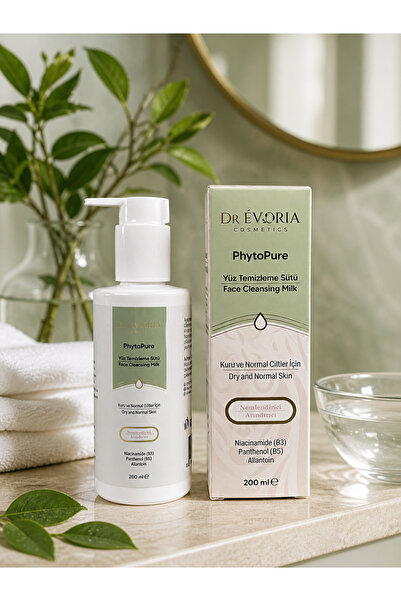 DR EVORİA COSMETICS Yüz Temizleme Sütü Kuru ve Normal Ciltler
