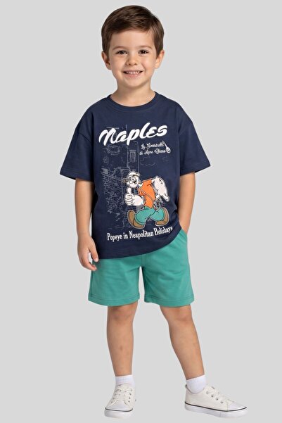 ww waka waka kids store Set de două piese pentru băieți, tricou și pantaloni ...