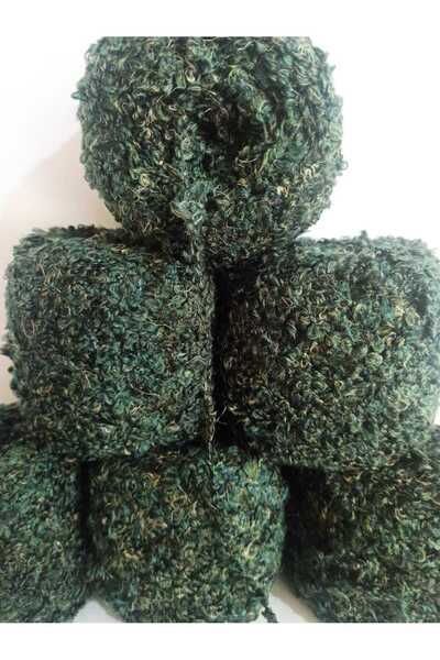 İPEK YÜN İPLİK DÜNYASI Νήμα για πλέξιμο Buklet Thick Knitting Yarn (Σκούρο Πε...
