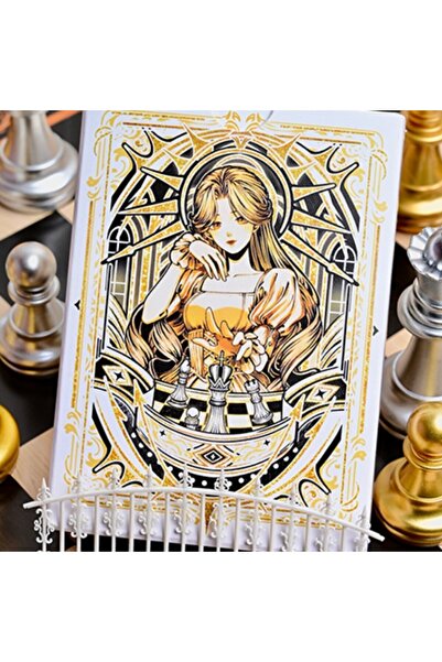 OyuncaklarÜlkesi King Star Chess White Satranç Premium Playing Cards Deck of ...