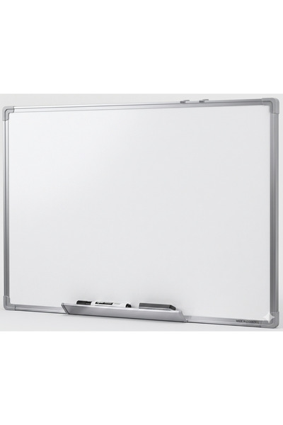 FWM Double-sided dry erase whiteboard, 90 x 60 cm, aluminum frame with marker...