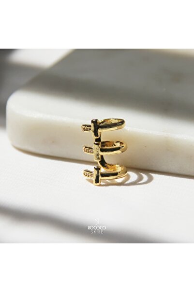 Rococo Shine TFFNY Model 3'lü Görünüm Earcuff