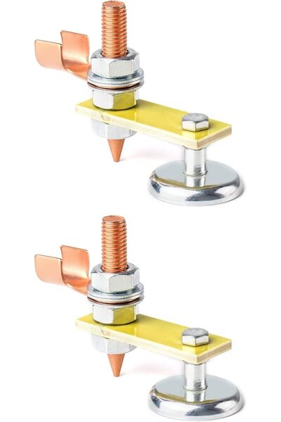 BPA Silk Route - Magnetic Ground Clamp, Strong Magnetism, Copper Tail Support...