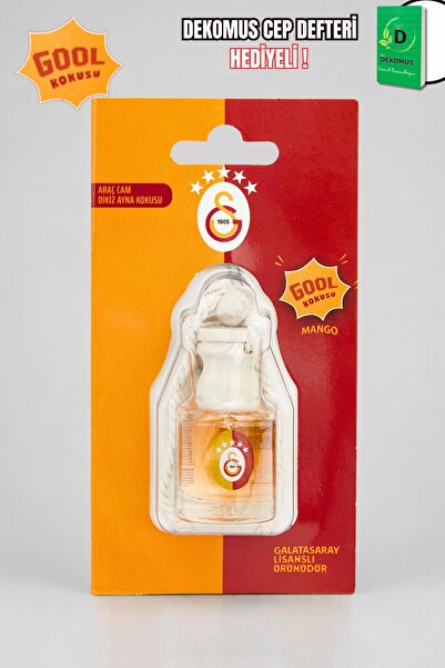 Galatasaray x Dekomus Lisanslı Araç Cam Dikiz Aynası Kokusu 8 Ml