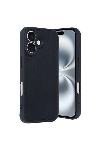 OEM Apple iPhone 16 Case Aras Leather Cover - Black