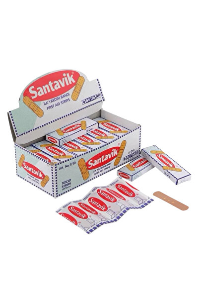 Santavik |   Wound Adhesive Bandages - 300 Bandages (30 Boxes of 10 Bandages ...