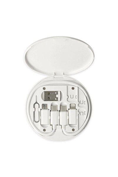 atastore2017 Sn06 3in1 Cable and Card Organizer - White